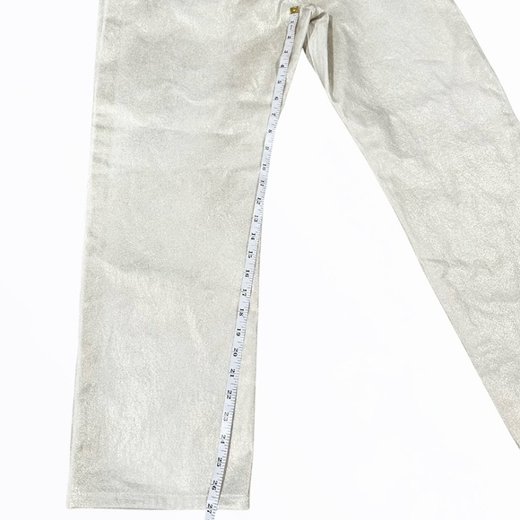 Levi’s Women Jeans Size 29 Coated 501 90s Premium Jeans in White Y2K NWOT - Picture 10 of 14